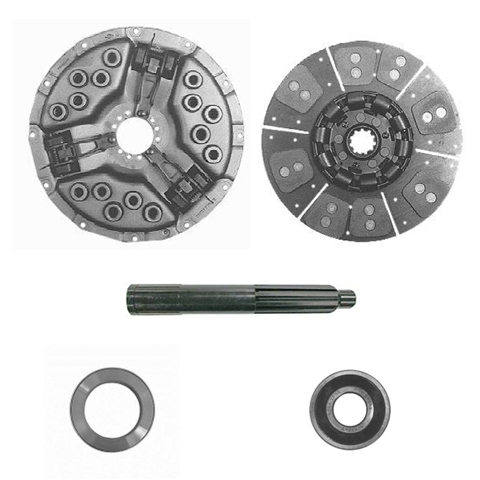 8630 Ford Tractor 14" Single Stage Heavy Duty Clutch Kit Assembly With 8 Pad Ceramic Disc