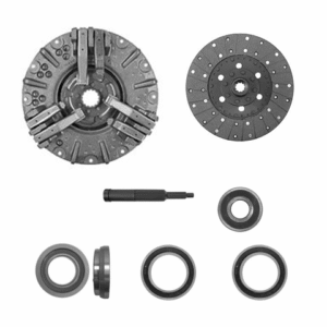 JX80 Case IH Tractor 11" Dual Stage Clutch Kit With Woven PTO Disc  with Valeo Style Pressure Plate